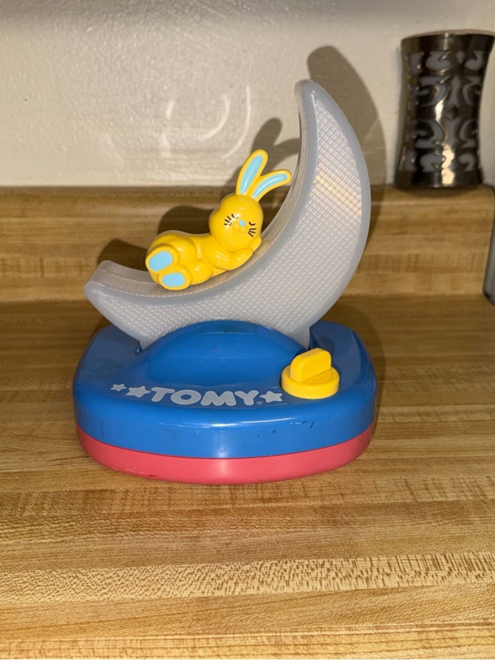 Vintage‎ 1993 TOMY Wind Up Musical Moonlight Soothing Nightlight Toy
